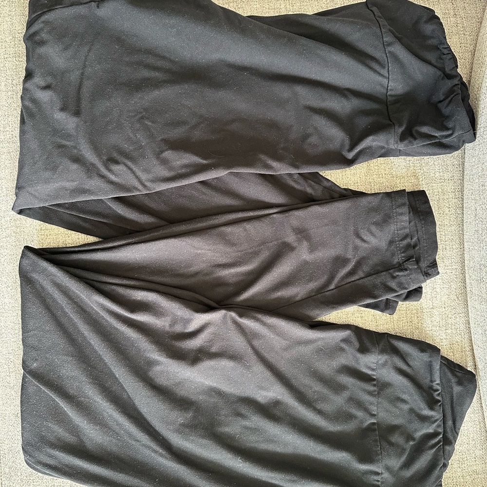 Lot of 2 Black Lularoe Leggings Plus